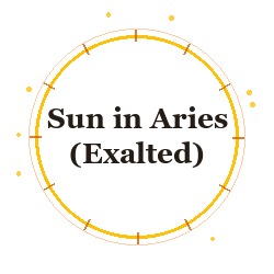 Sun in Aries (Exalted)